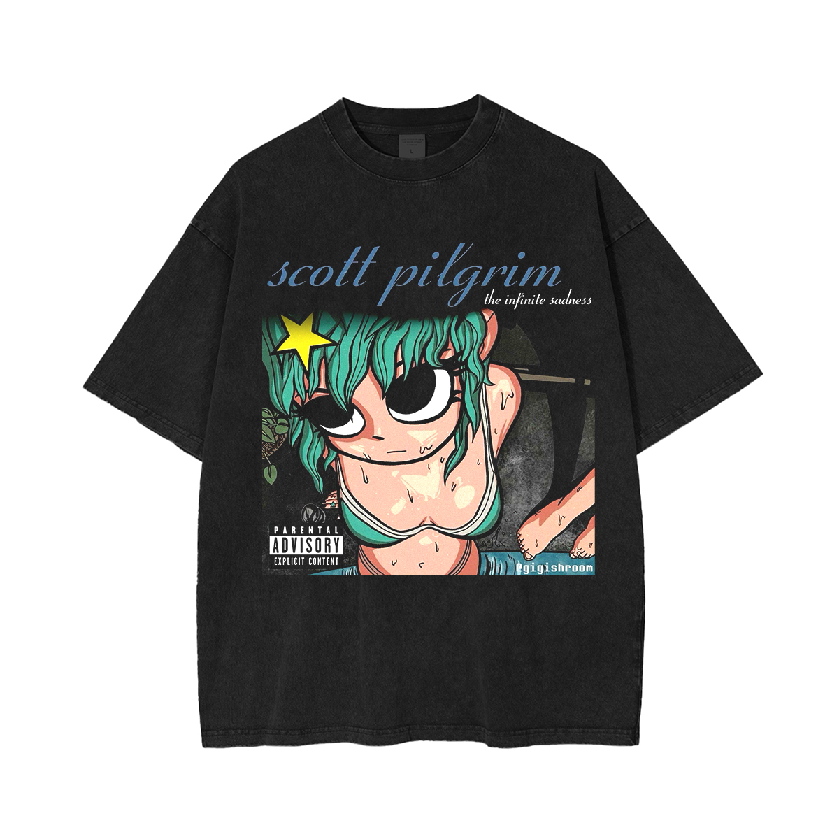 Scott Pilgrim Deftones Washed Unisex T-Shirt