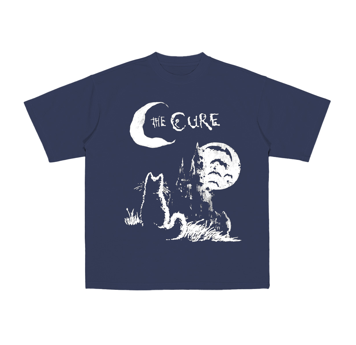 The Cure Cat Cotton Unisex T-shirt