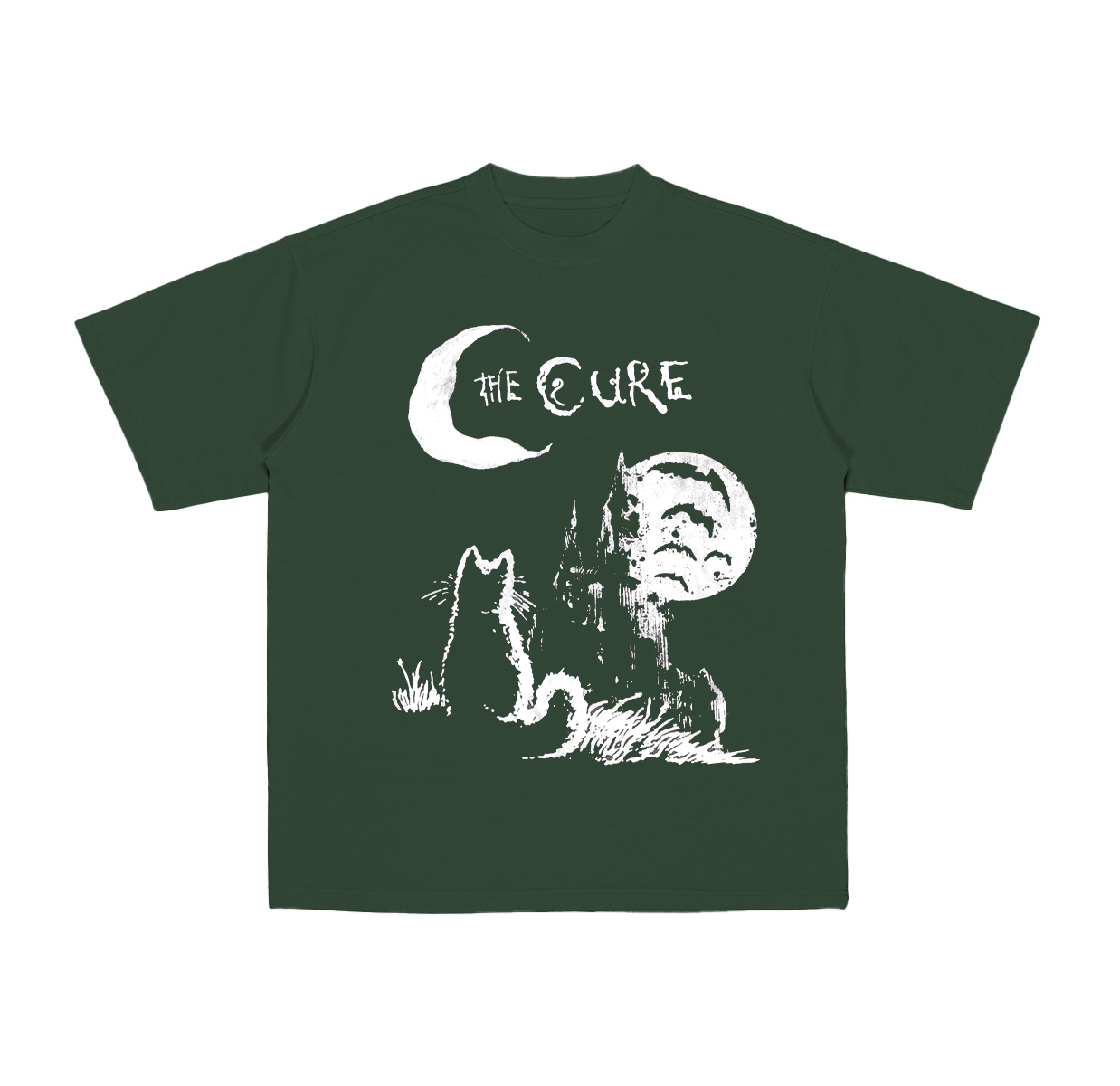 The Cure Cat Cotton Unisex T-shirt