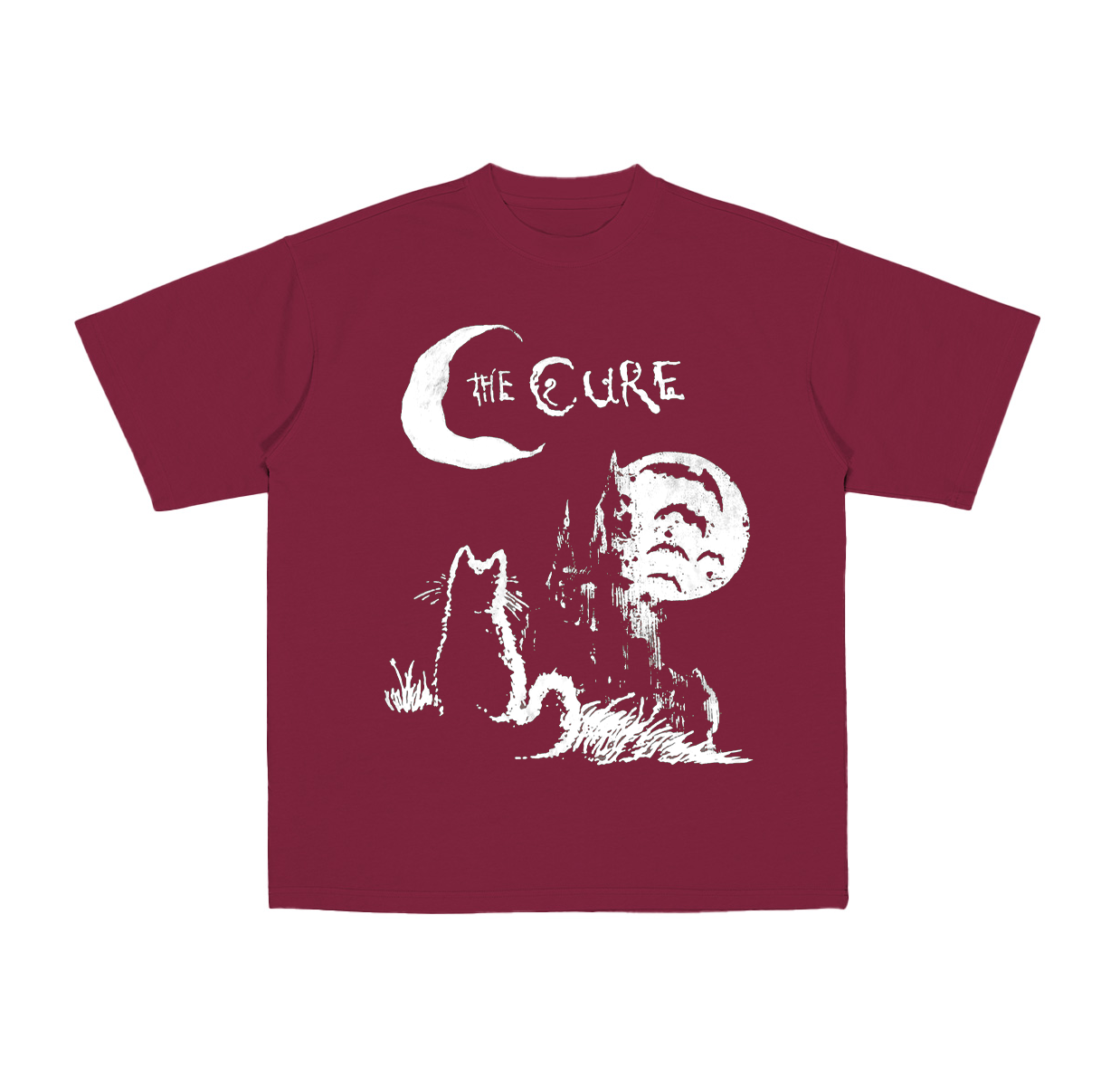 The Cure Cat Cotton Unisex T-shirt