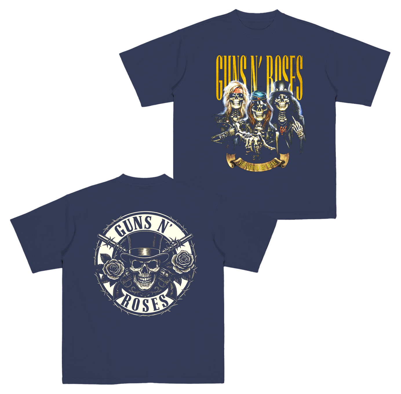 Guns N' Roses Vintage Cotton Unisex T-shirt