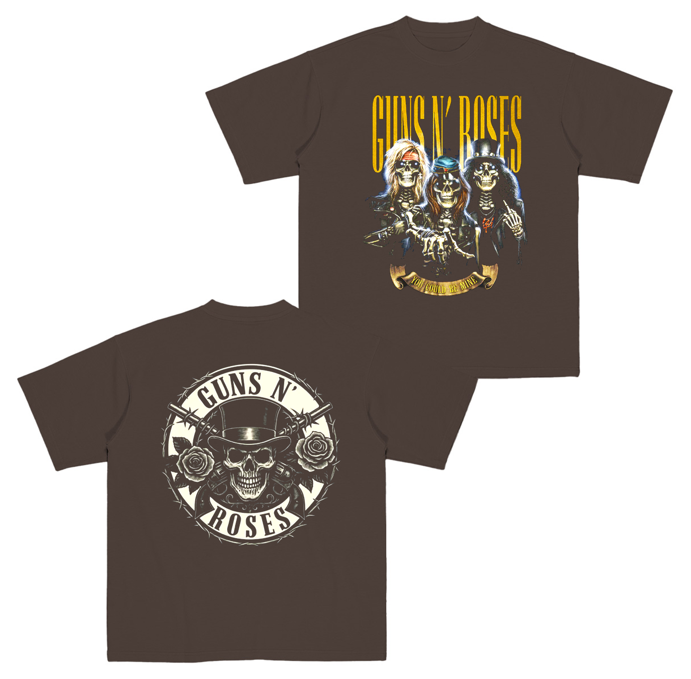 Guns N' Roses Vintage Cotton Unisex T-shirt