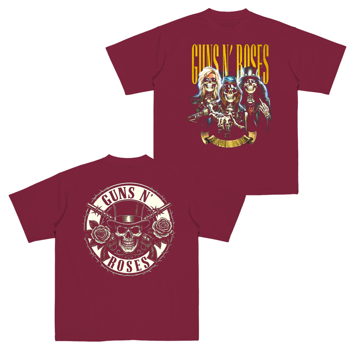 Guns N' Roses Vintage Cotton Unisex T-shirt