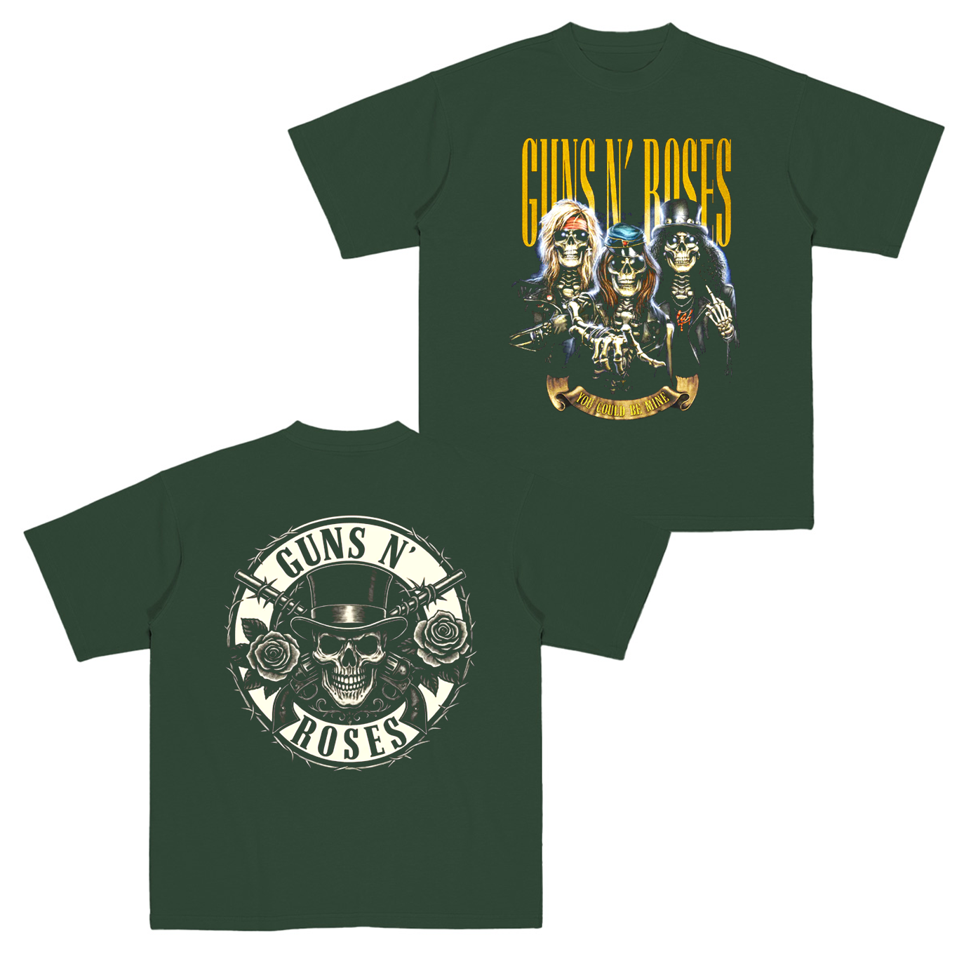 Guns N' Roses Vintage Cotton Unisex T-shirt
