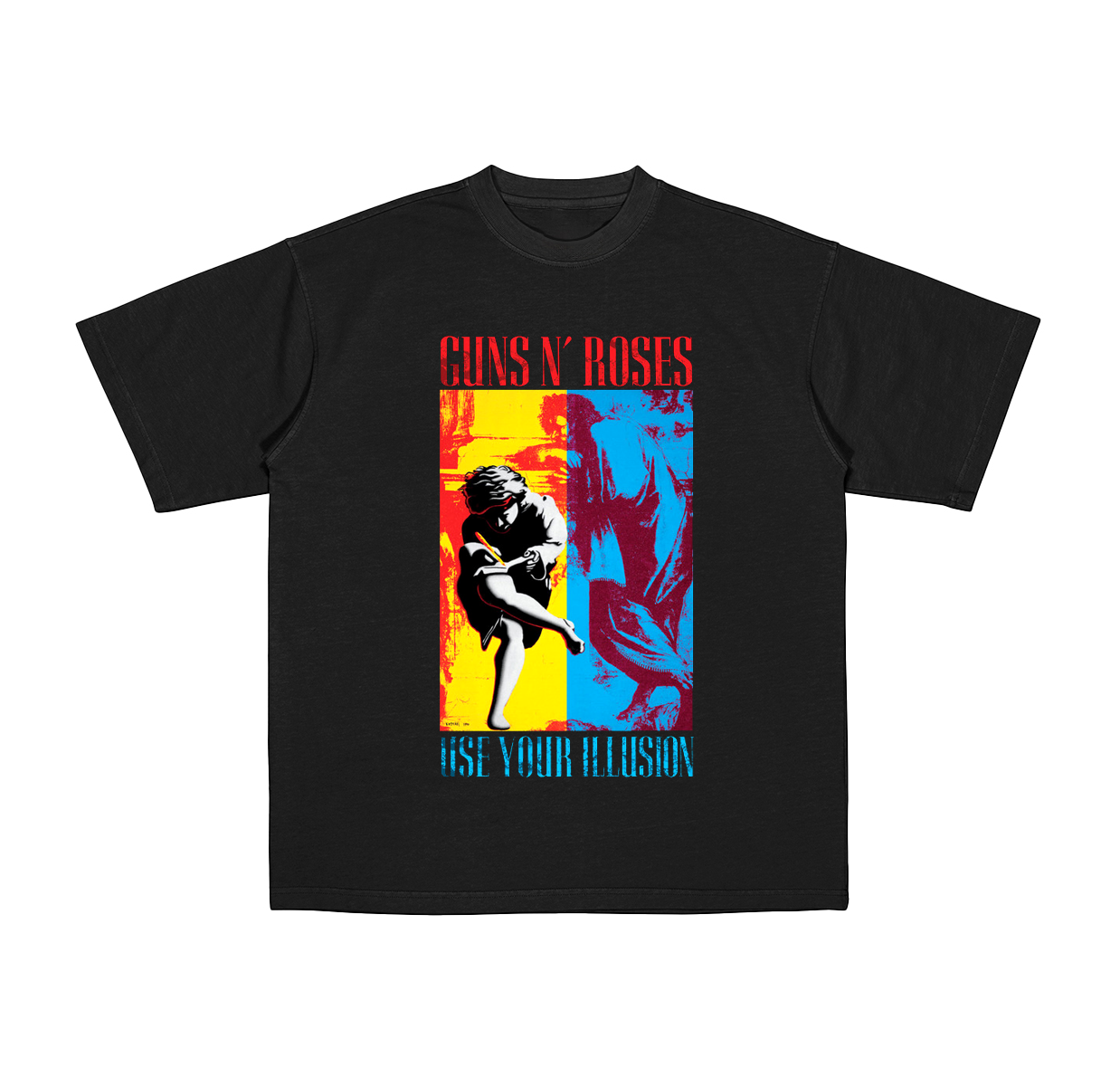 Guns N Roses Use Your Illusion Music Vintage Cotton Unisex T-shirt
