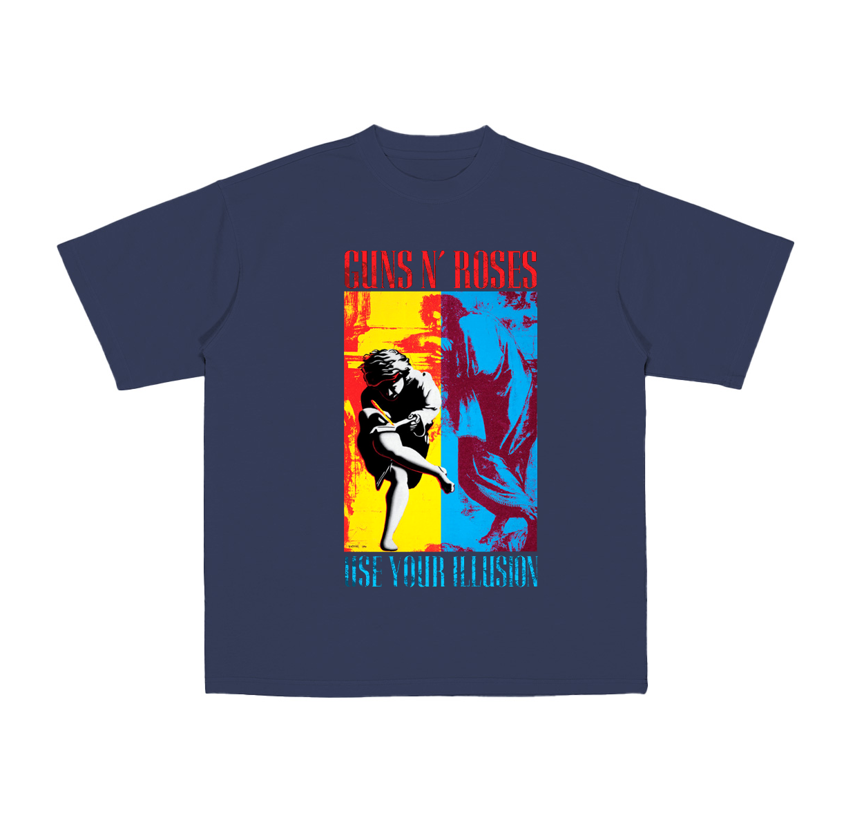 Guns N Roses Use Your Illusion Music Vintage Cotton Unisex T-shirt