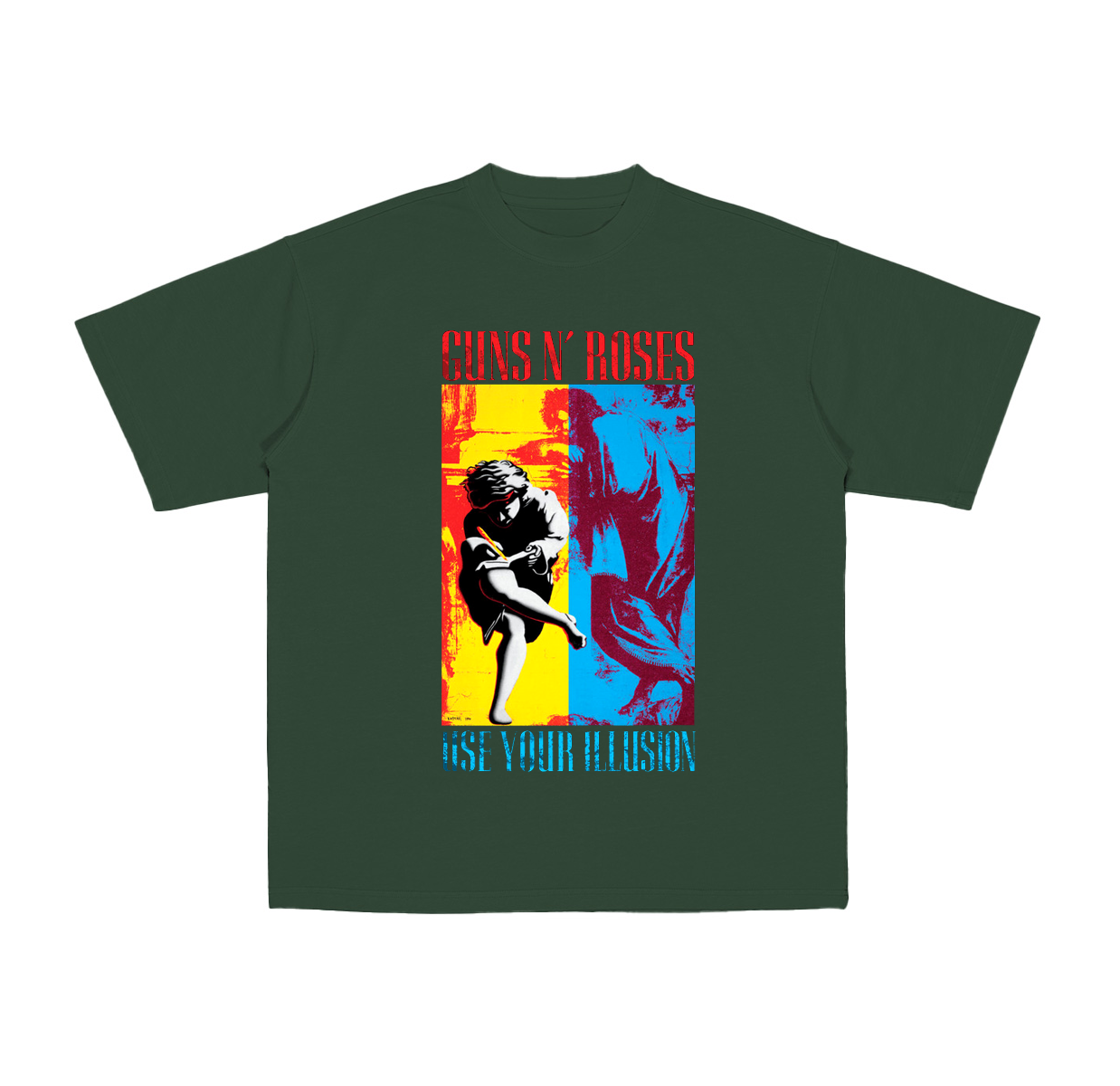 Guns N Roses Use Your Illusion Music Vintage Cotton Unisex T-shirt
