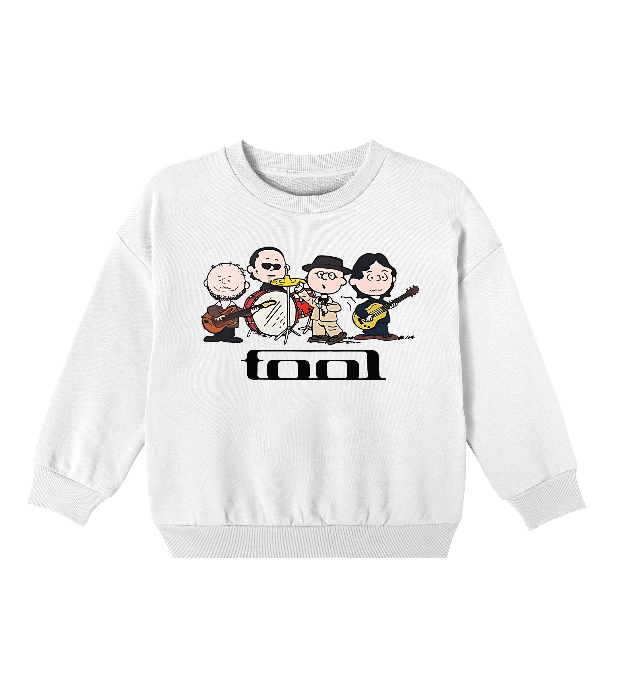 Tool's Fan Cotton Unisex Kids Crewneck Sweatshirt