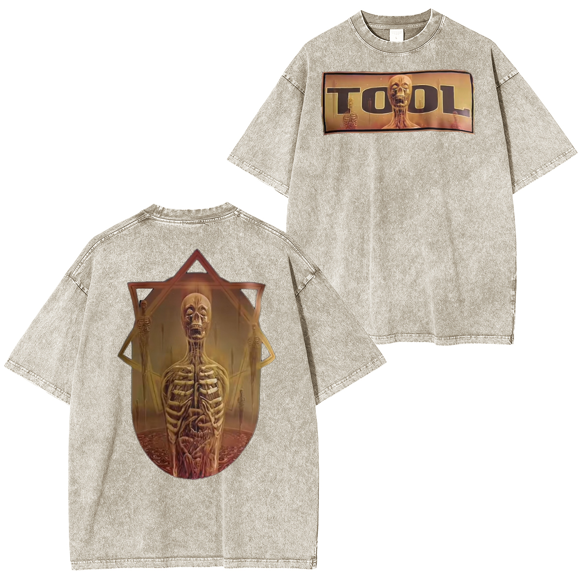 TOOL Band Vintage Washed Unisex T-Shirt
