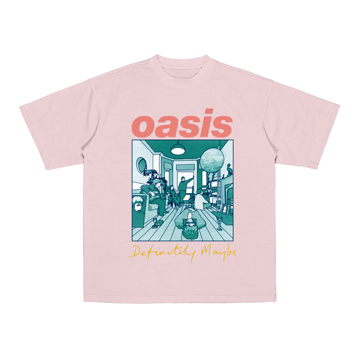 Oasis Definitely Maybe Cotton Unisex T-shirt