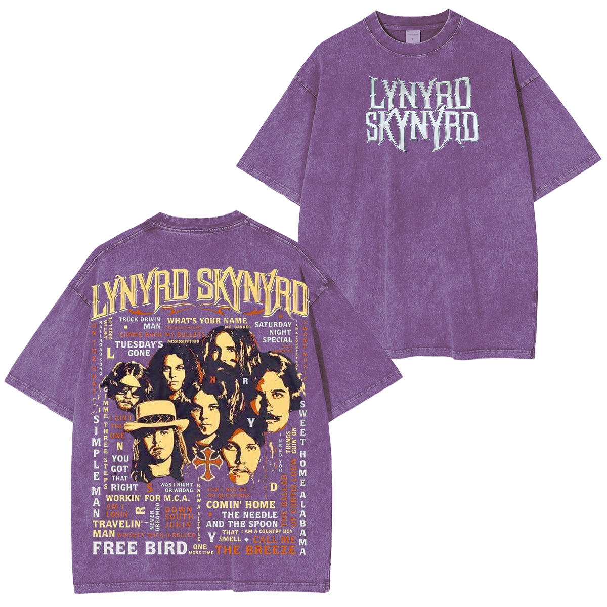Lynyrd Skynyrd Vintage Washed Unisex T-Shirt