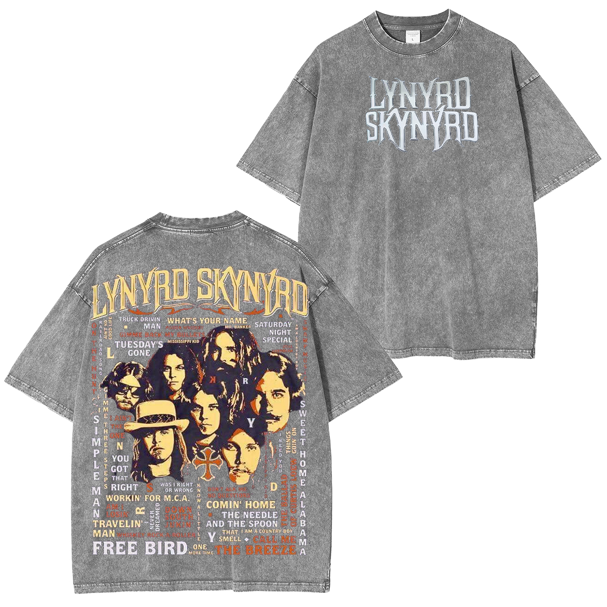 Lynyrd Skynyrd Vintage Washed Unisex T-Shirt