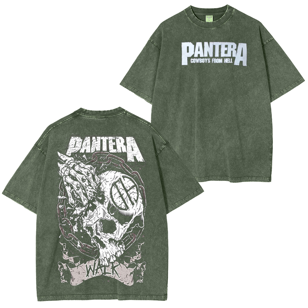 Pantera Vintage Washed Unisex T-Shirt