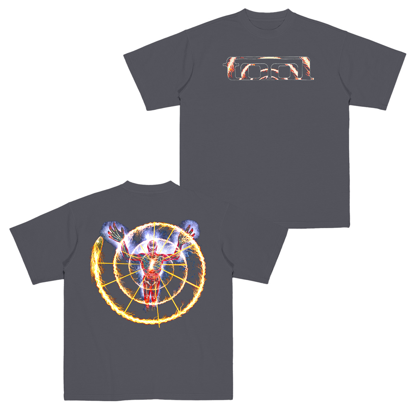 Tool -Flame Spiral majica Vintage Cotton Unisex T-shirt