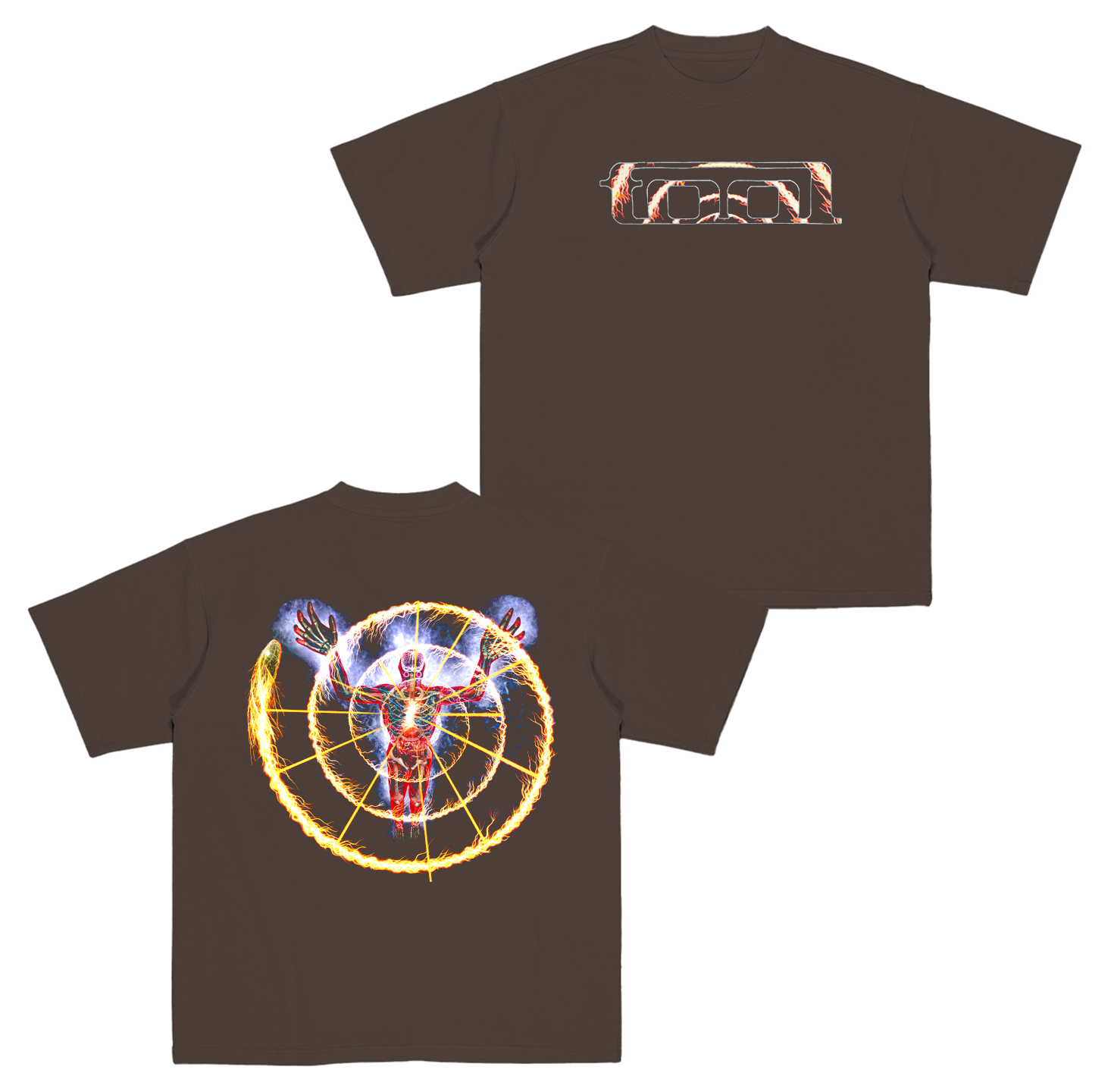 Tool -Flame Spiral majica Vintage Cotton Unisex T-shirt