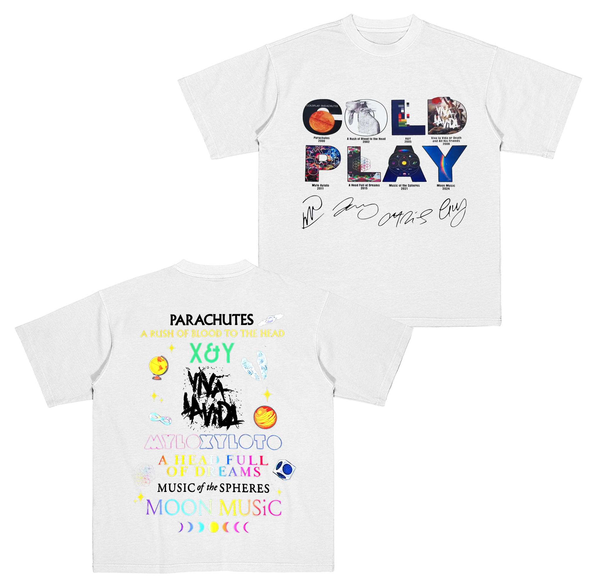 Coldplay Cotton Unisex T-shirt
