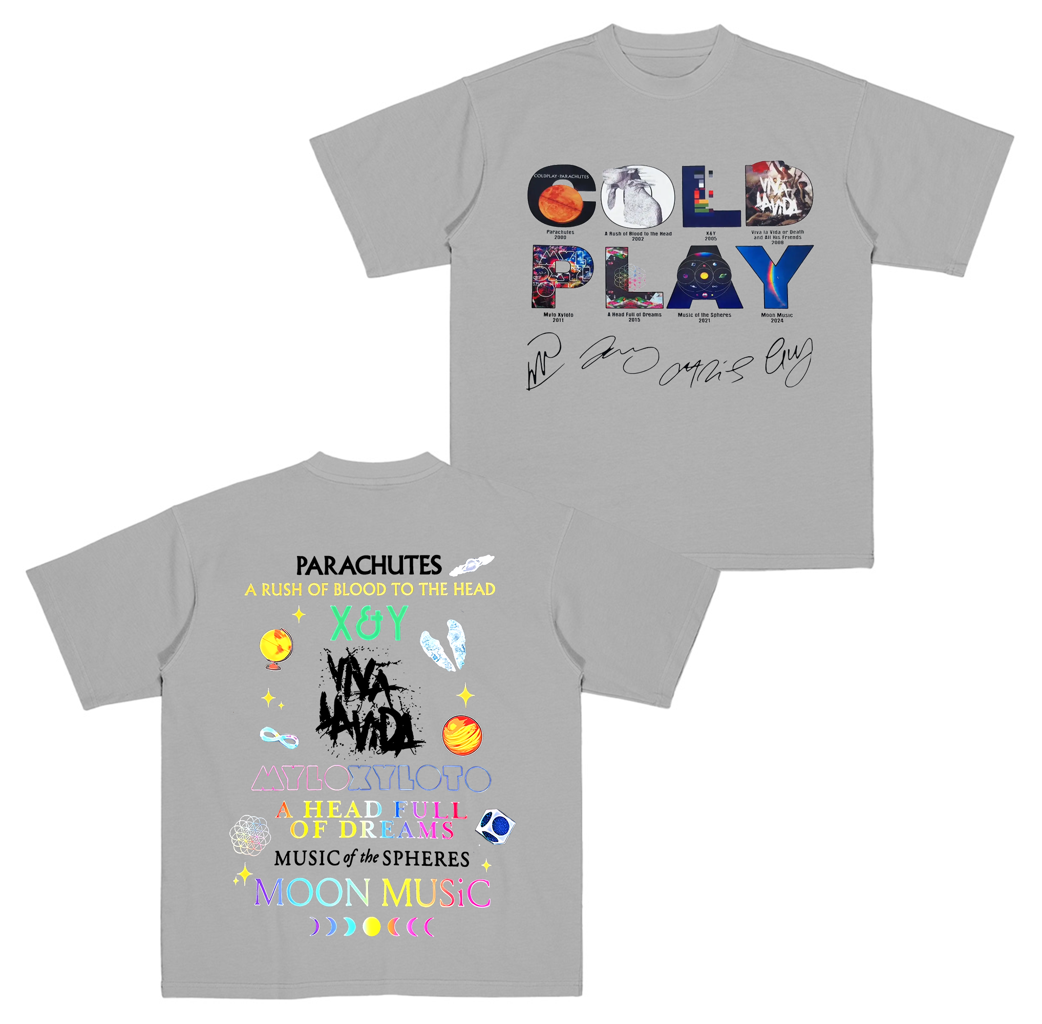 Coldplay Cotton Unisex T-shirt