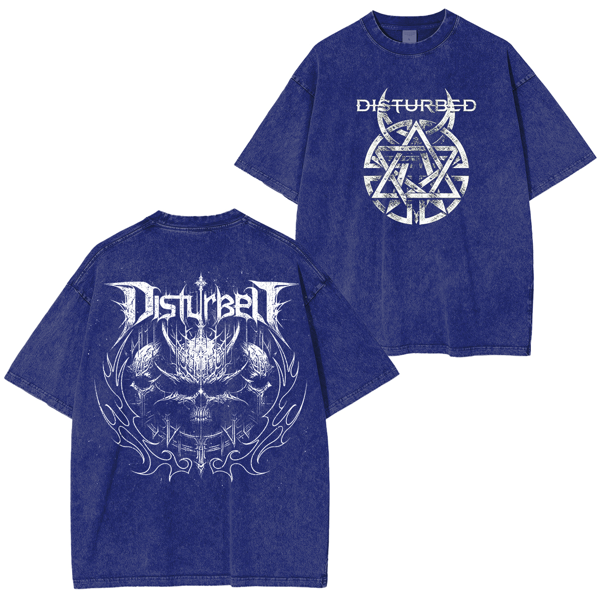 Disturbed Symbol Washed Unisex T-Shirt