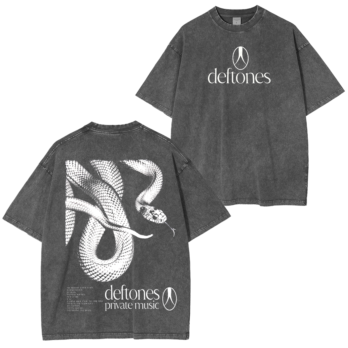 Deftones Private Album Washed Unisex T-Shirt