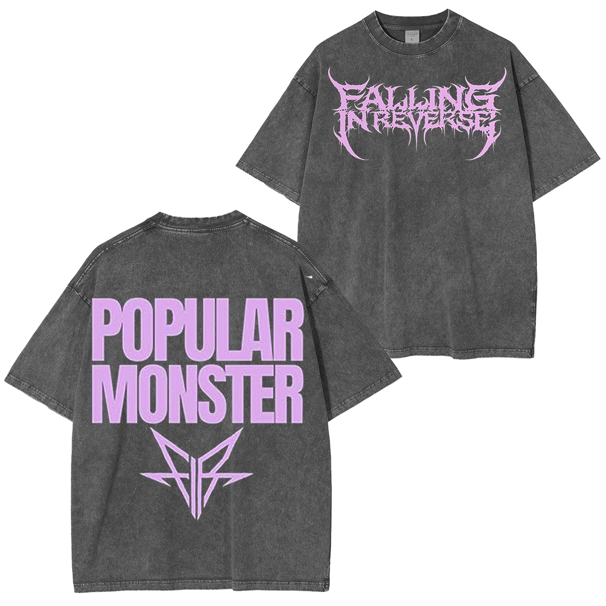 Falling In Reverse Heavy Metal Band Washed Unisex T-Shirt