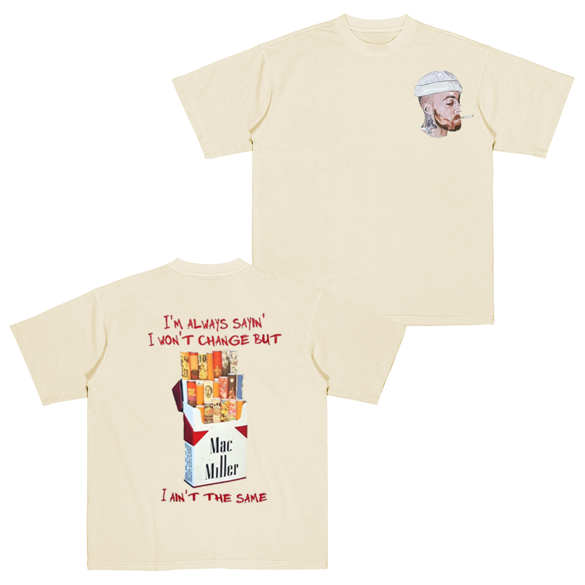 Macmillerforever Cotton Unisex T-shirt