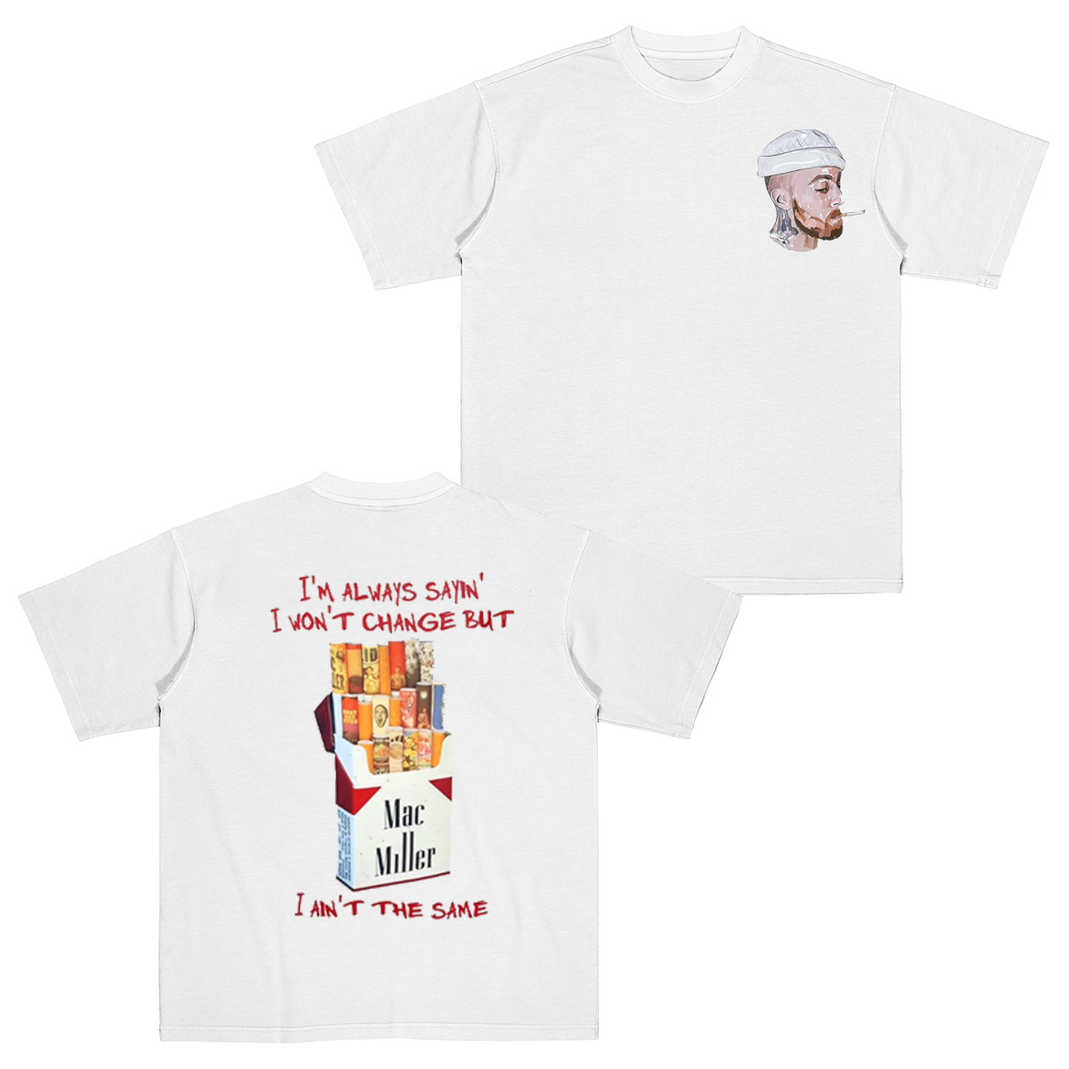 Macmillerforever Cotton Unisex T-shirt