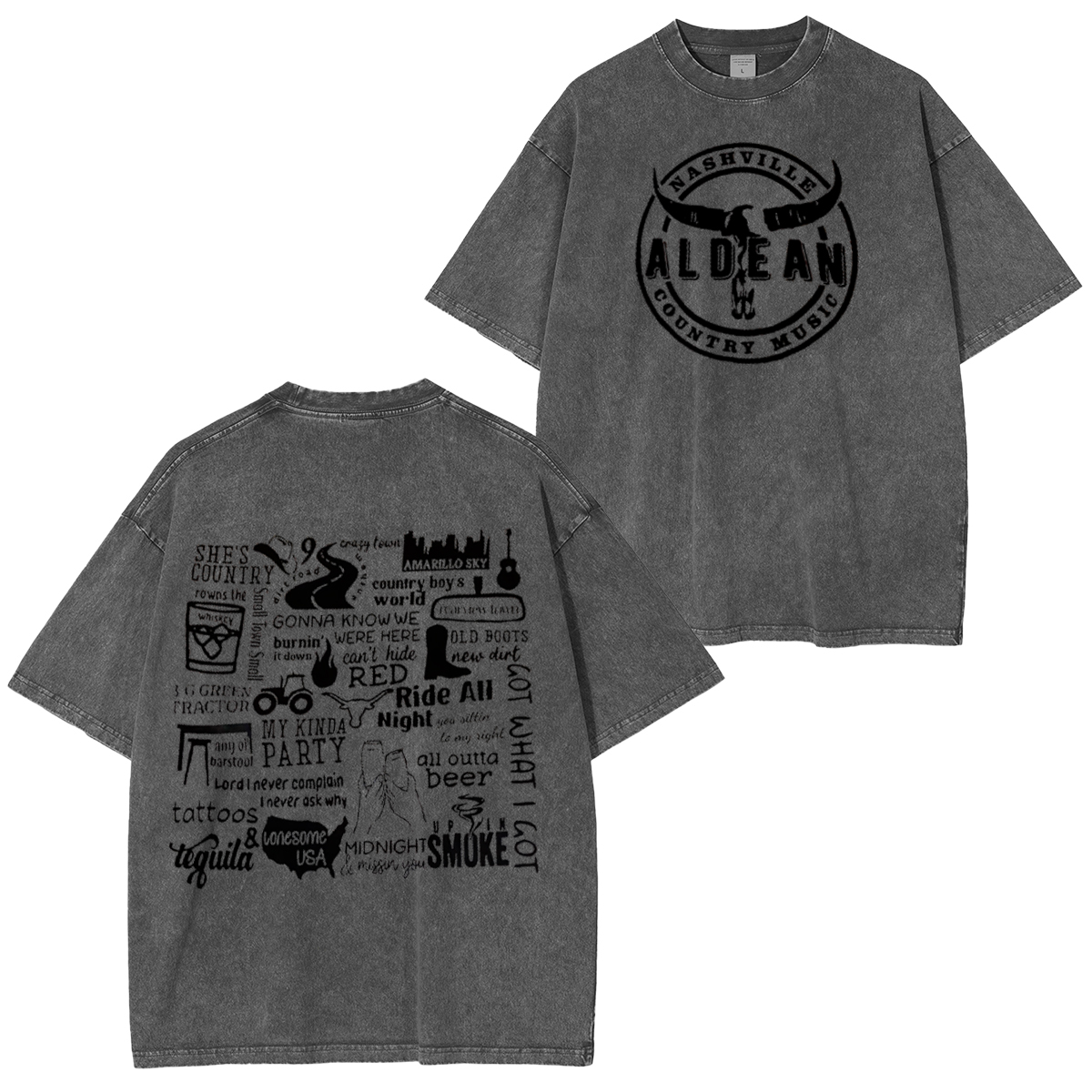 Jason Aldean Washed Unisex T-Shirt