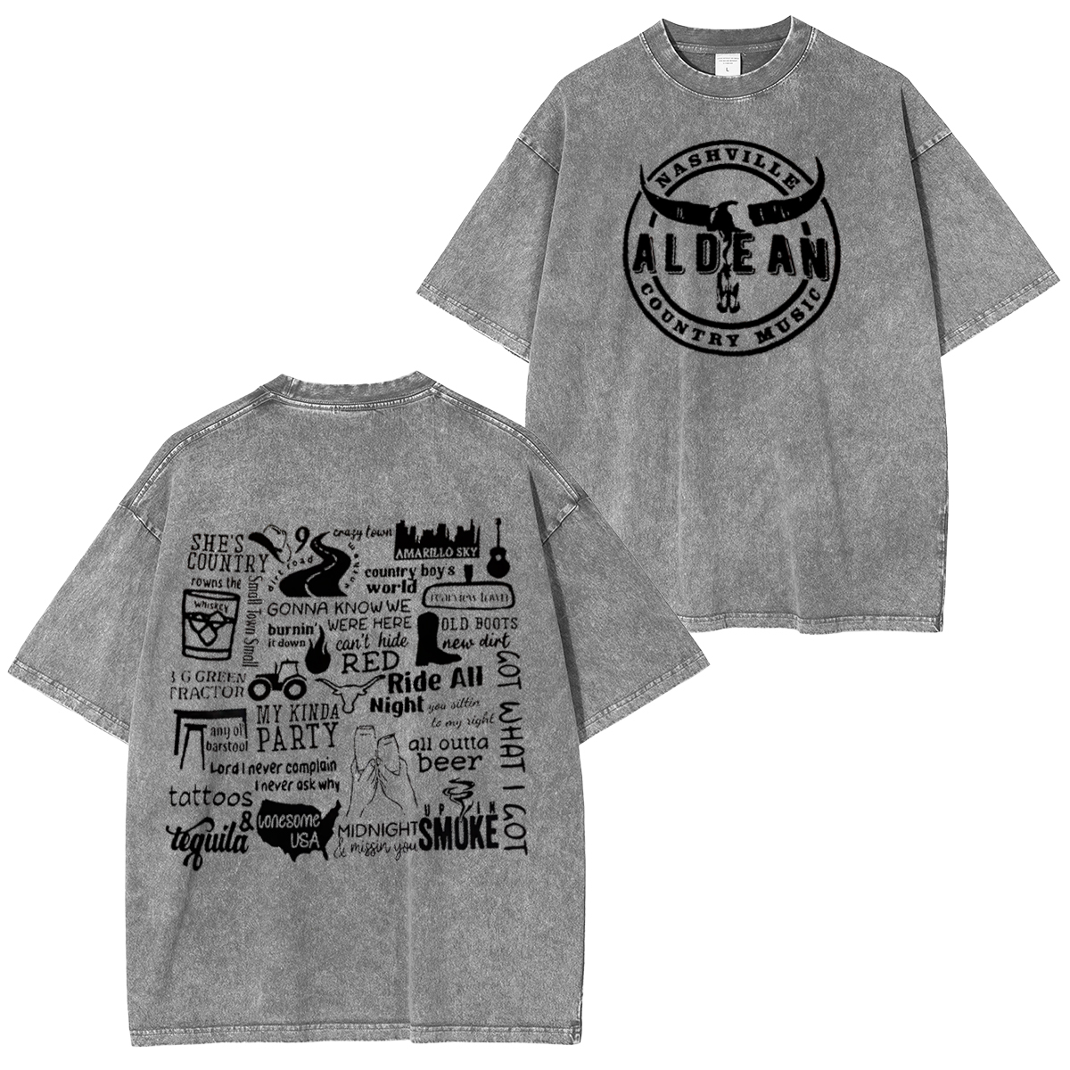 Jason Aldean Washed Unisex T-Shirt