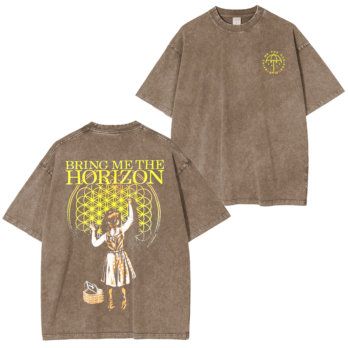 Bring Me The Horizon Washed Unisex T-Shirt