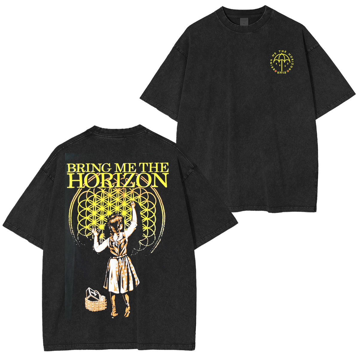 Bring Me The Horizon Washed Unisex T-Shirt