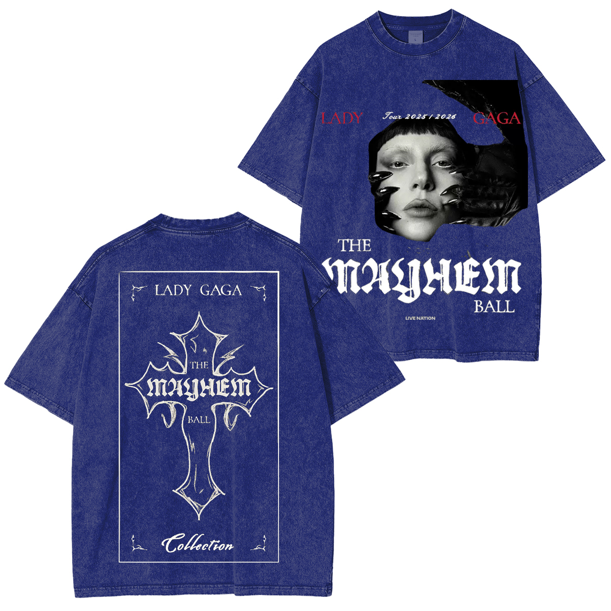 The Ladygaga  Washed Unisex T-Shirt