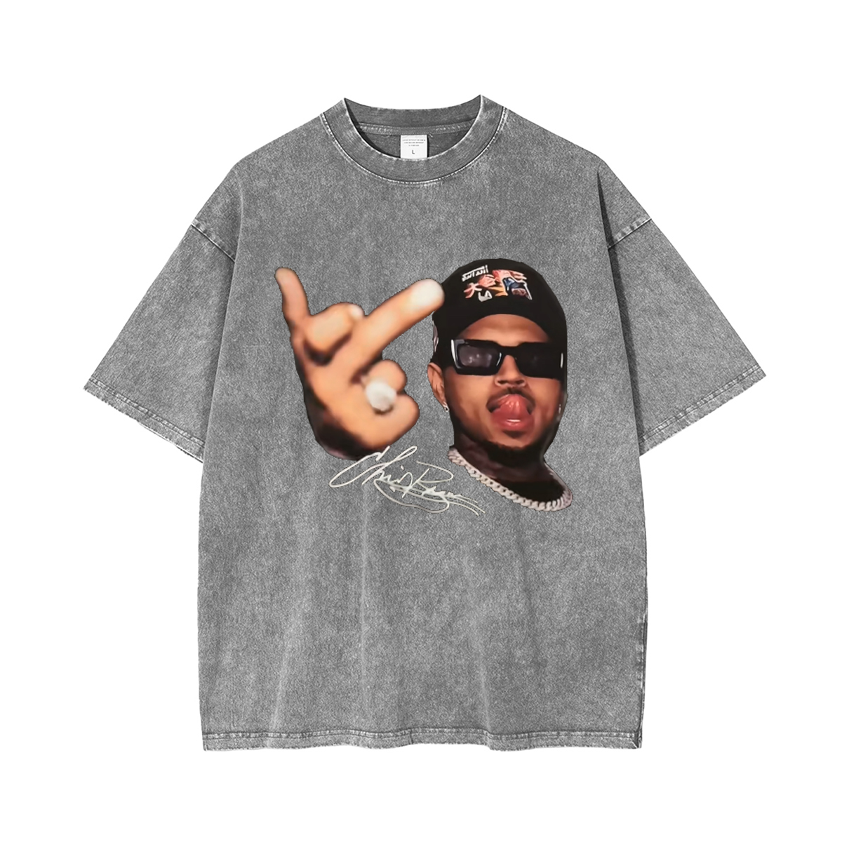 BREEZY BOWL Washed Unisex T-Shirt