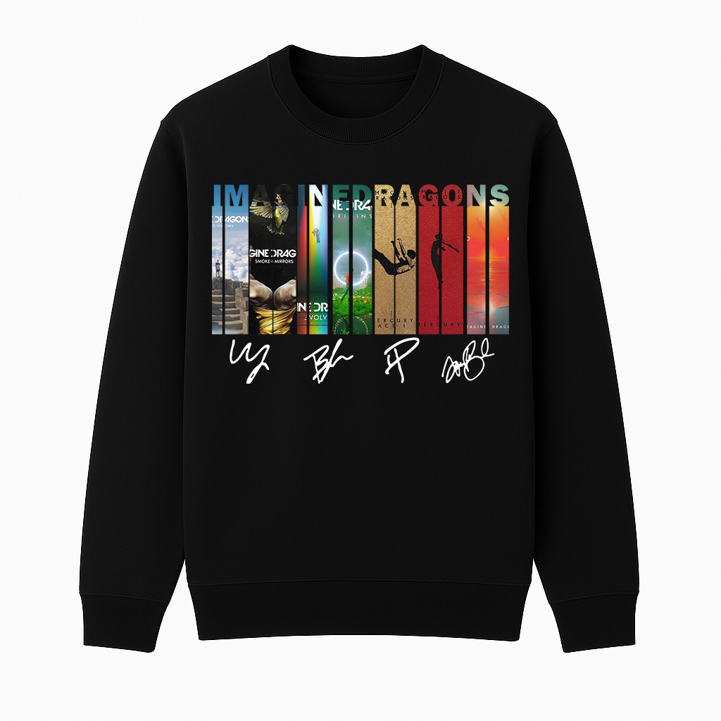 Imagine Dragons Cotton Unisex Crewneck Sweatshirt