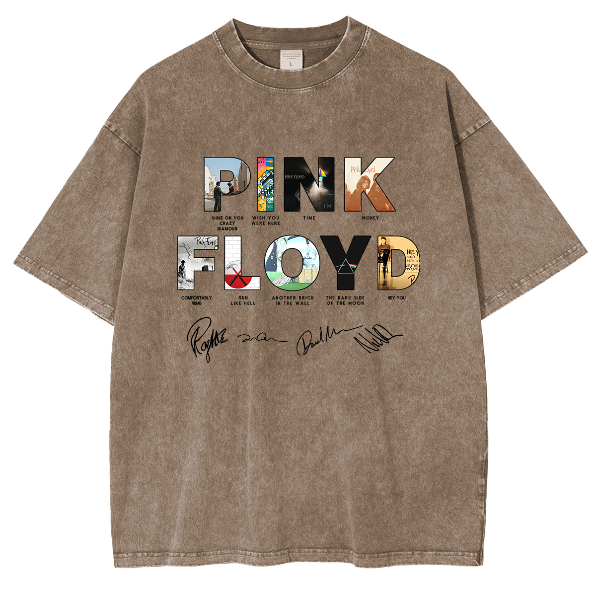 Pink Floyd in 2025 Washed Unisex T-Shirt