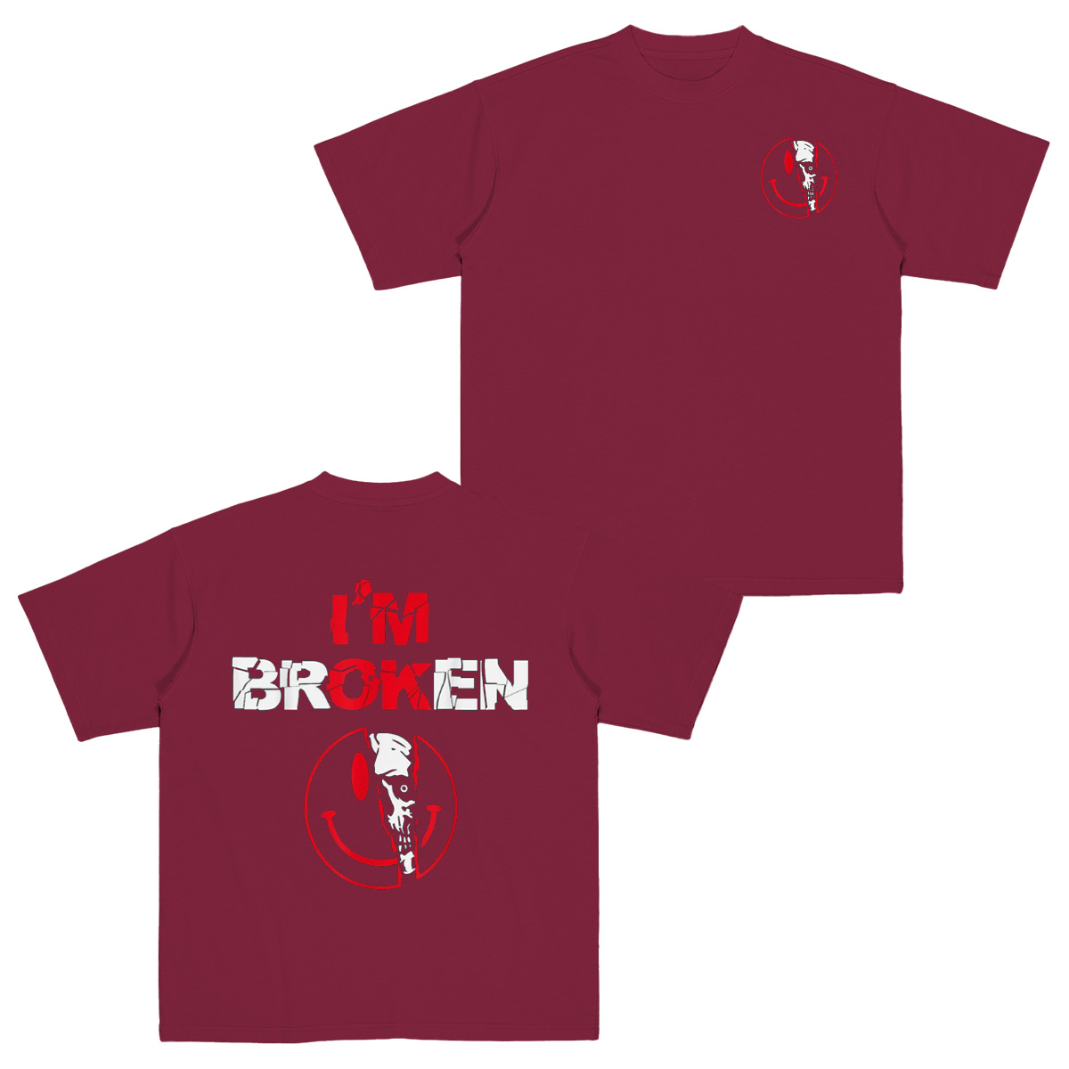 I??m Broken Cotton Unisex T-shirt
