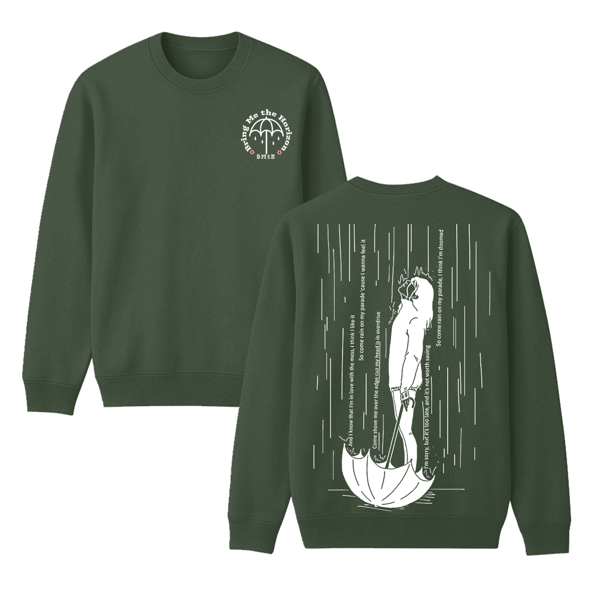 Bring Me The Horizon Unisex Crewneck  Sweatshrit