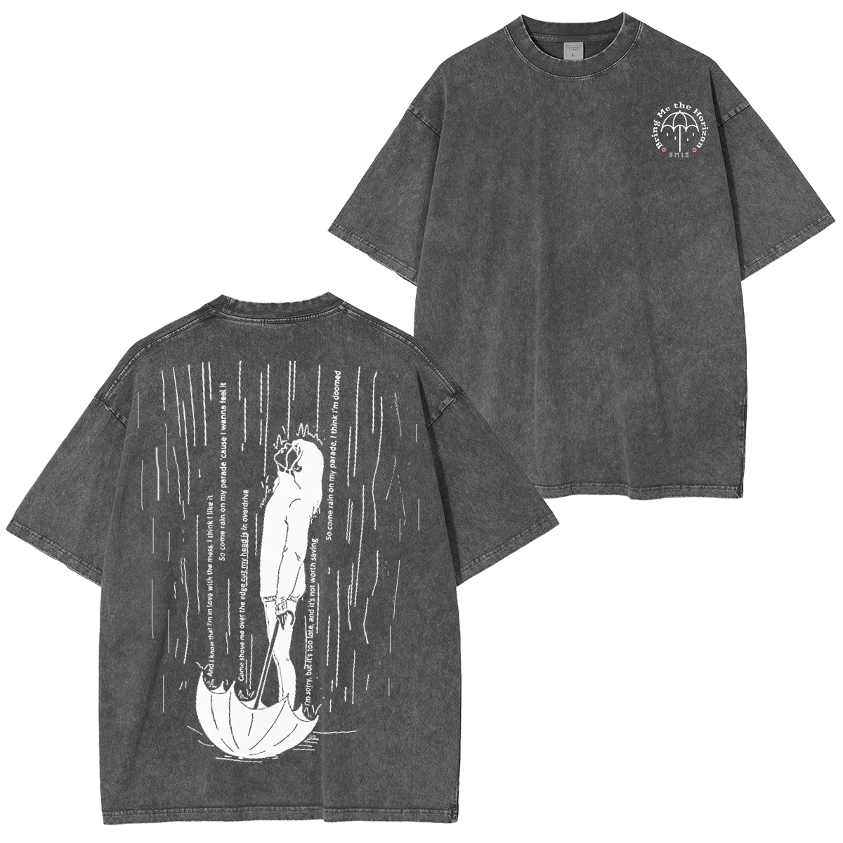 Bring Me The Horizon Washed Unisex T-Shirt