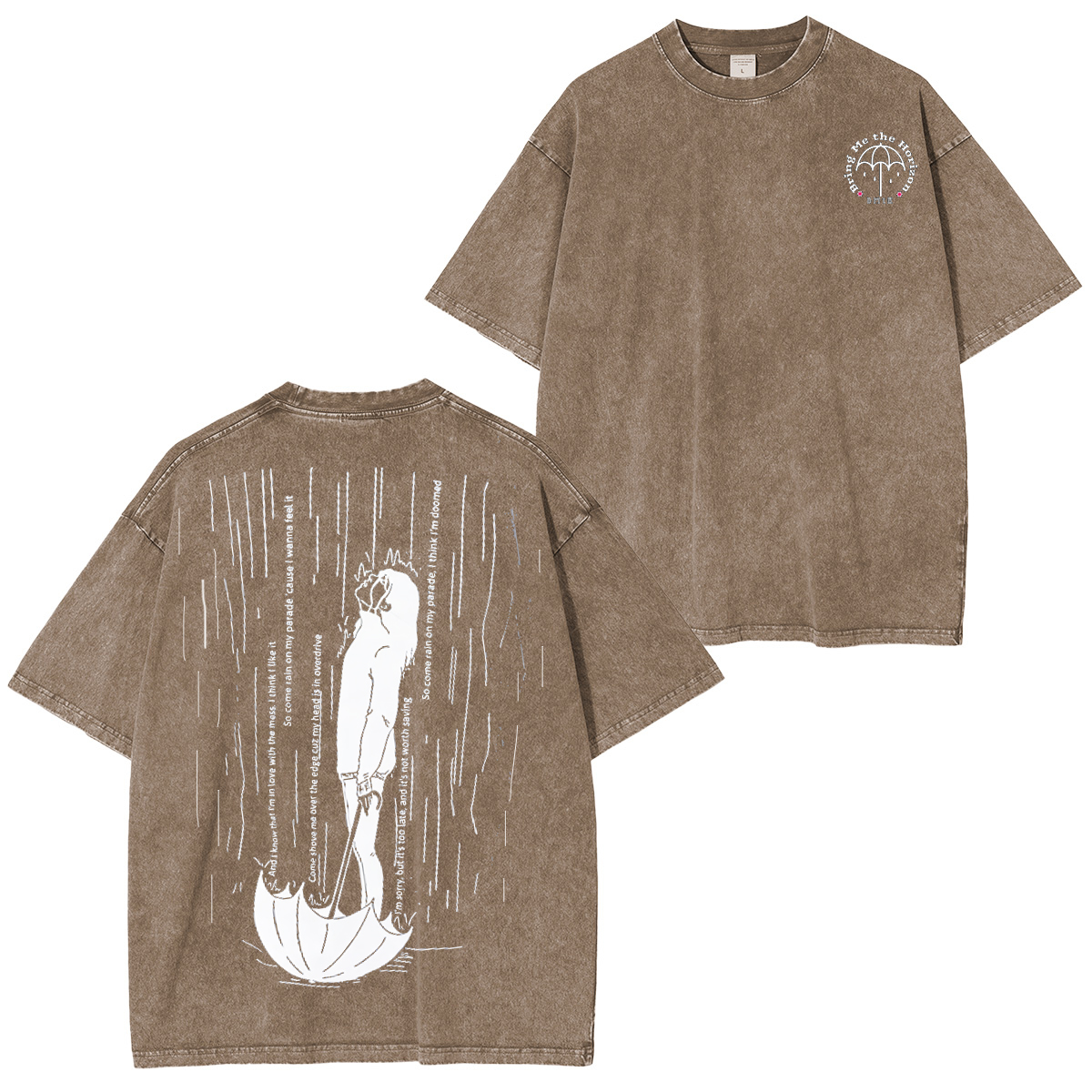 Bring Me The Horizon Washed Unisex T-Shirt