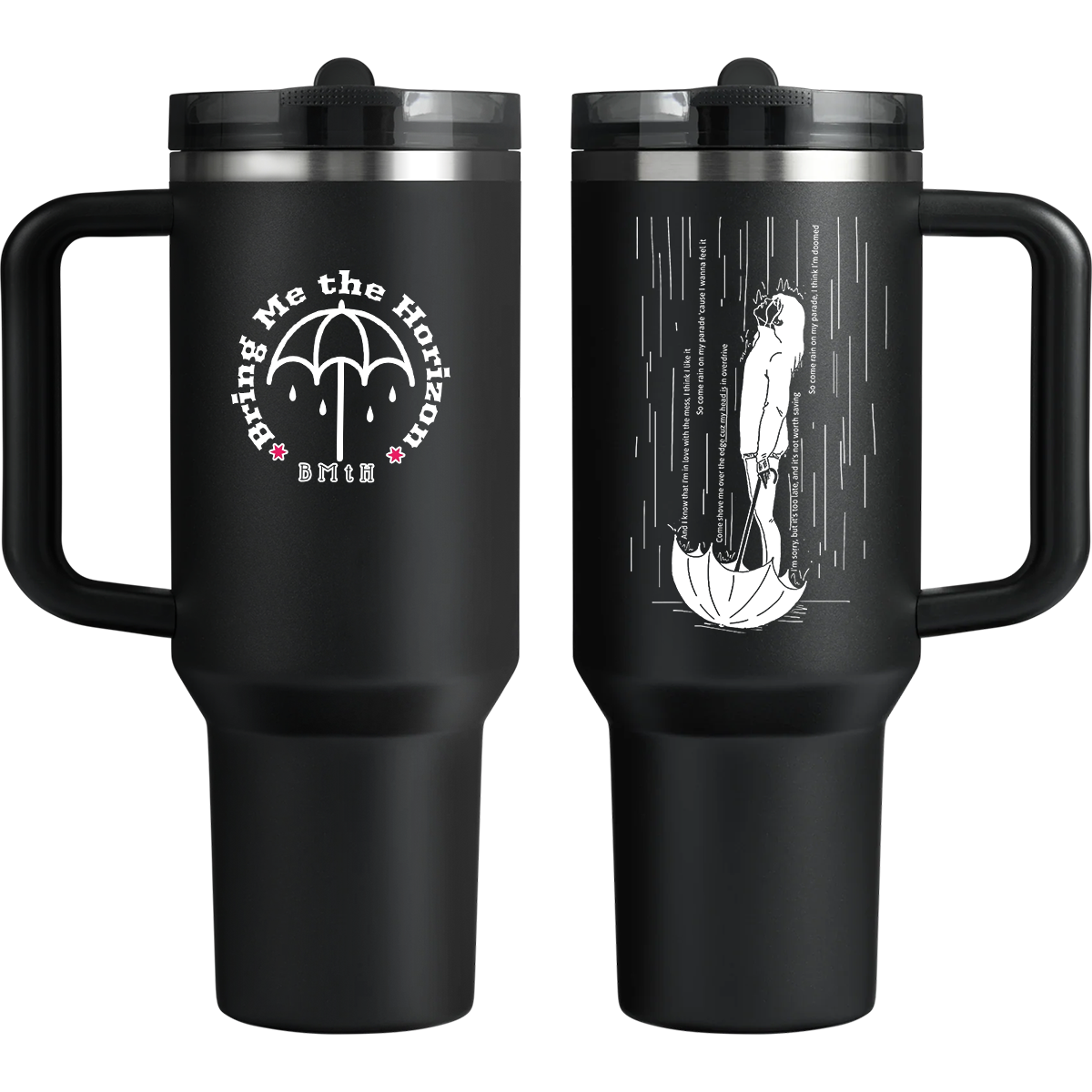 [Copy]Drake fan Flip Straw Tumbler