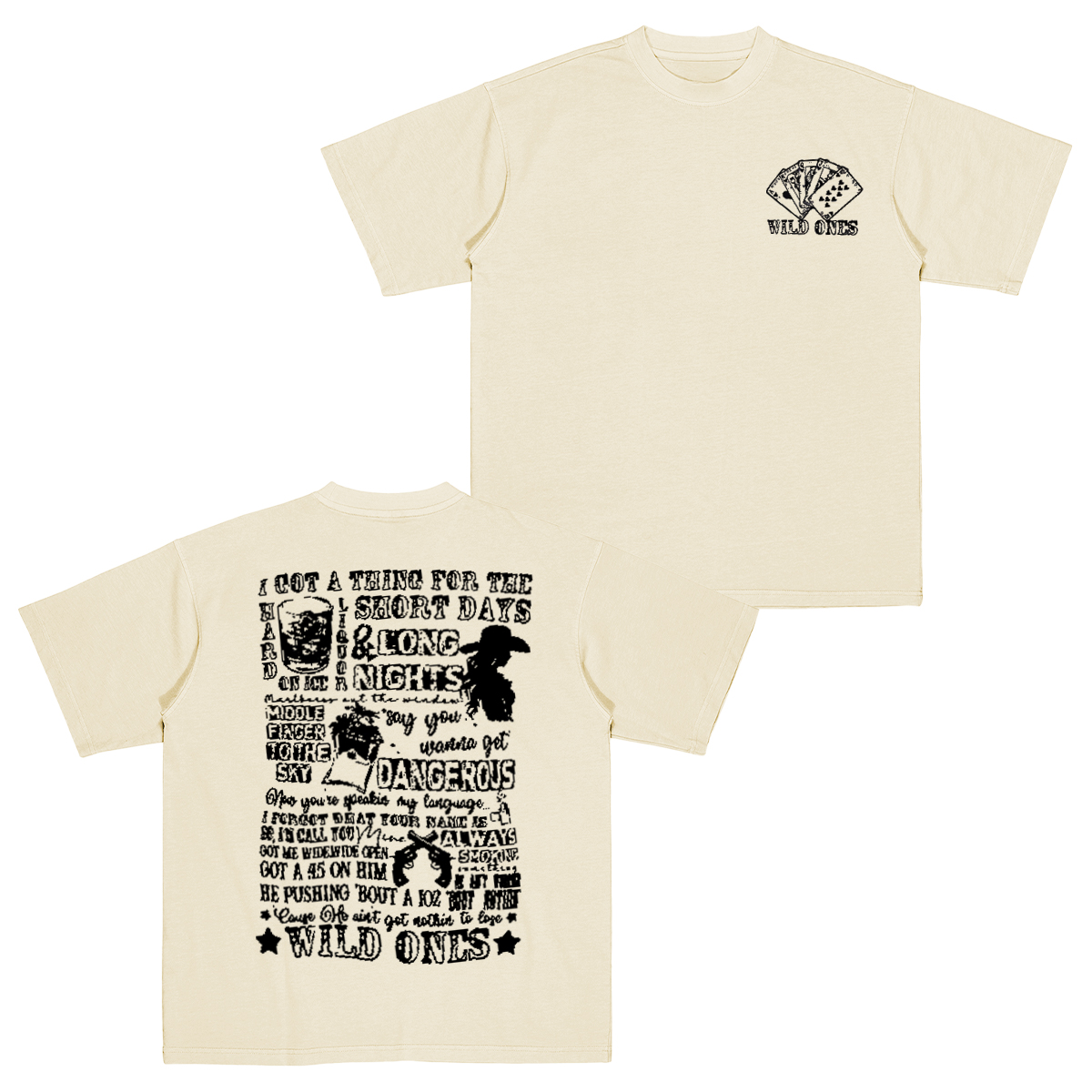 Wild Ones Cotton Unisex T-shirt