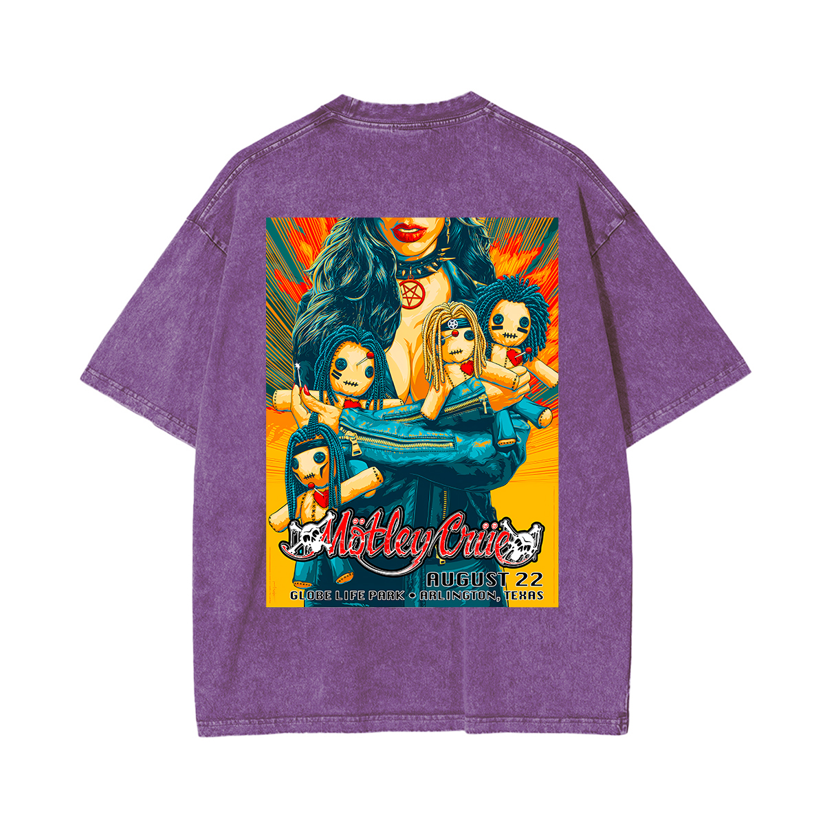 Motley Crue Washed Unisex T-Shirt