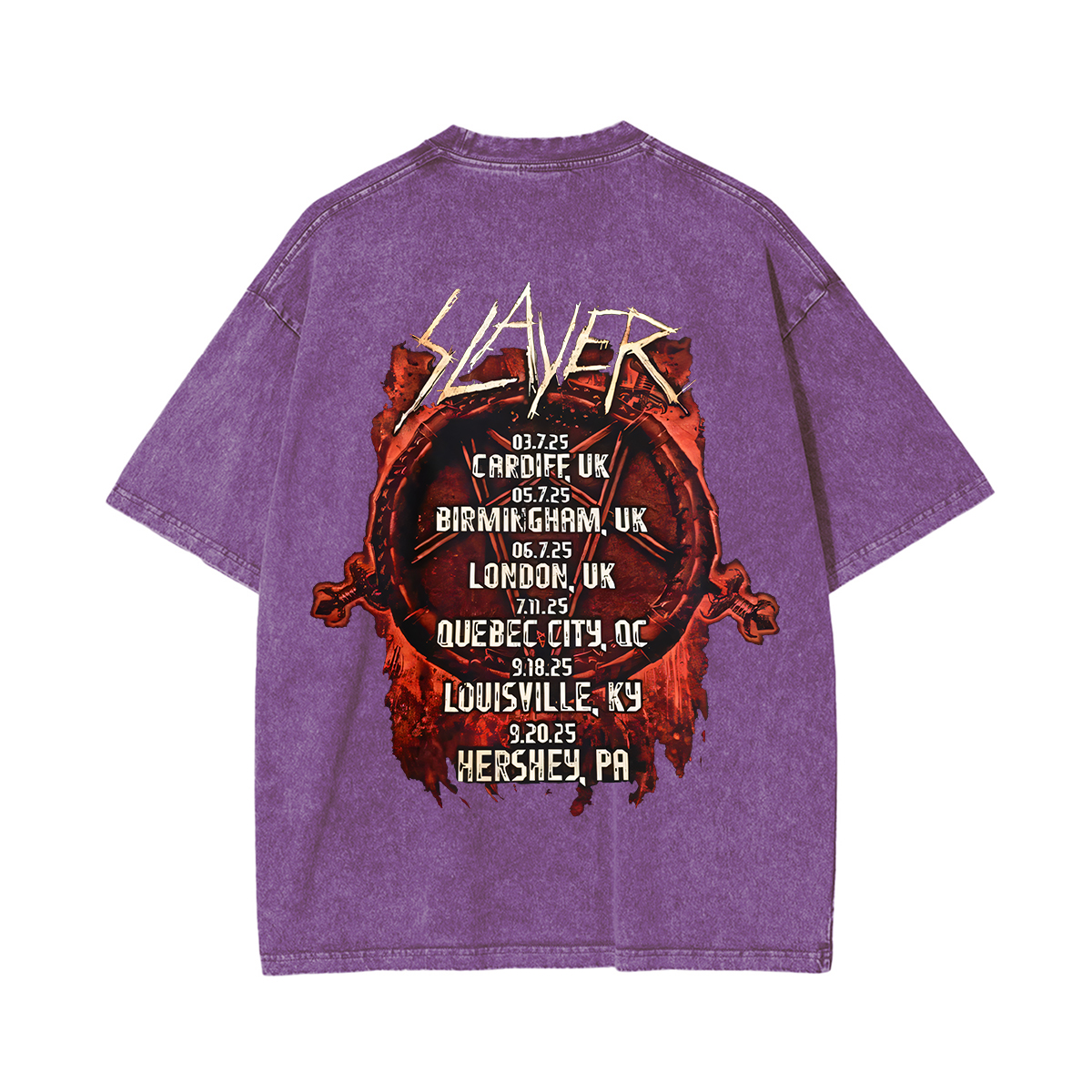 Slayer Washed Unisex T-Shirt