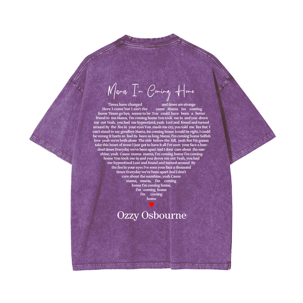 Ozzy Osbourne Rock and Roll Washed Unisex T-Shirt