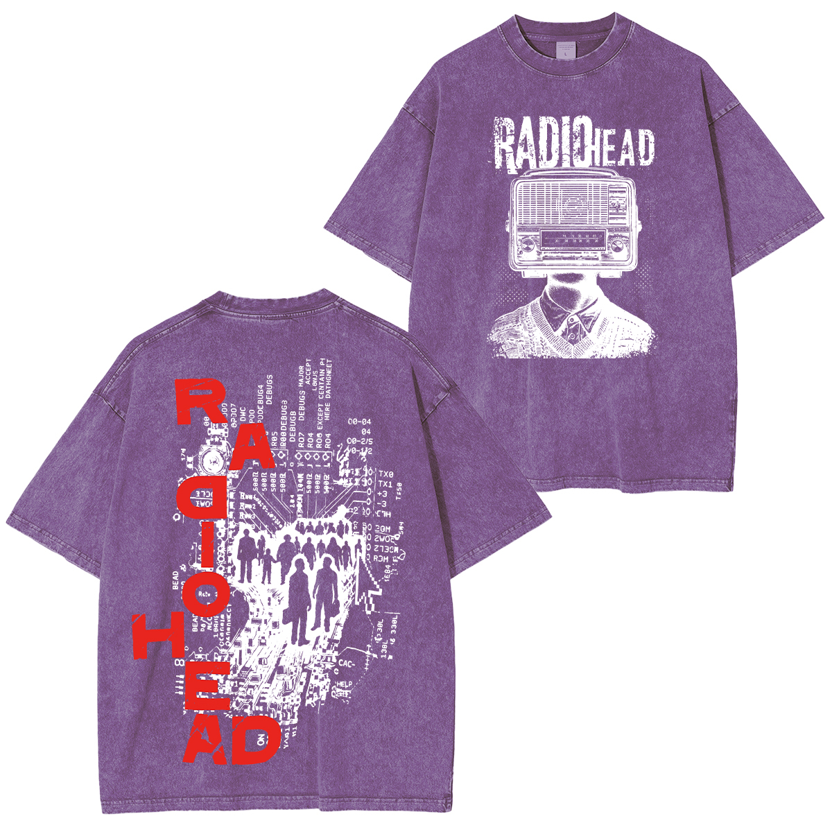 Radiohead Washed Unisex T-Shirt