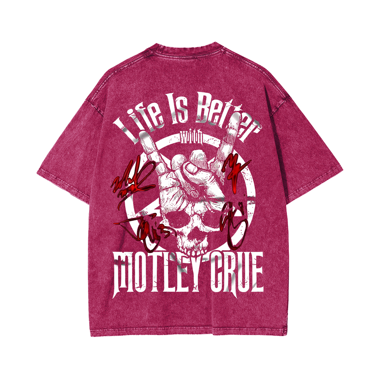 Motley Crue Washed Unisex T-Shirt