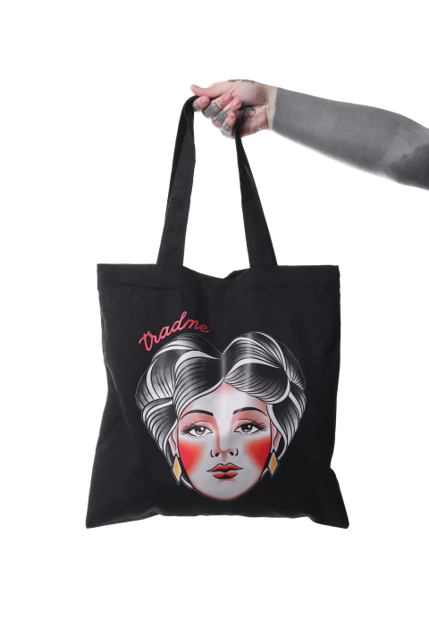 Ink Girl Tote Bag