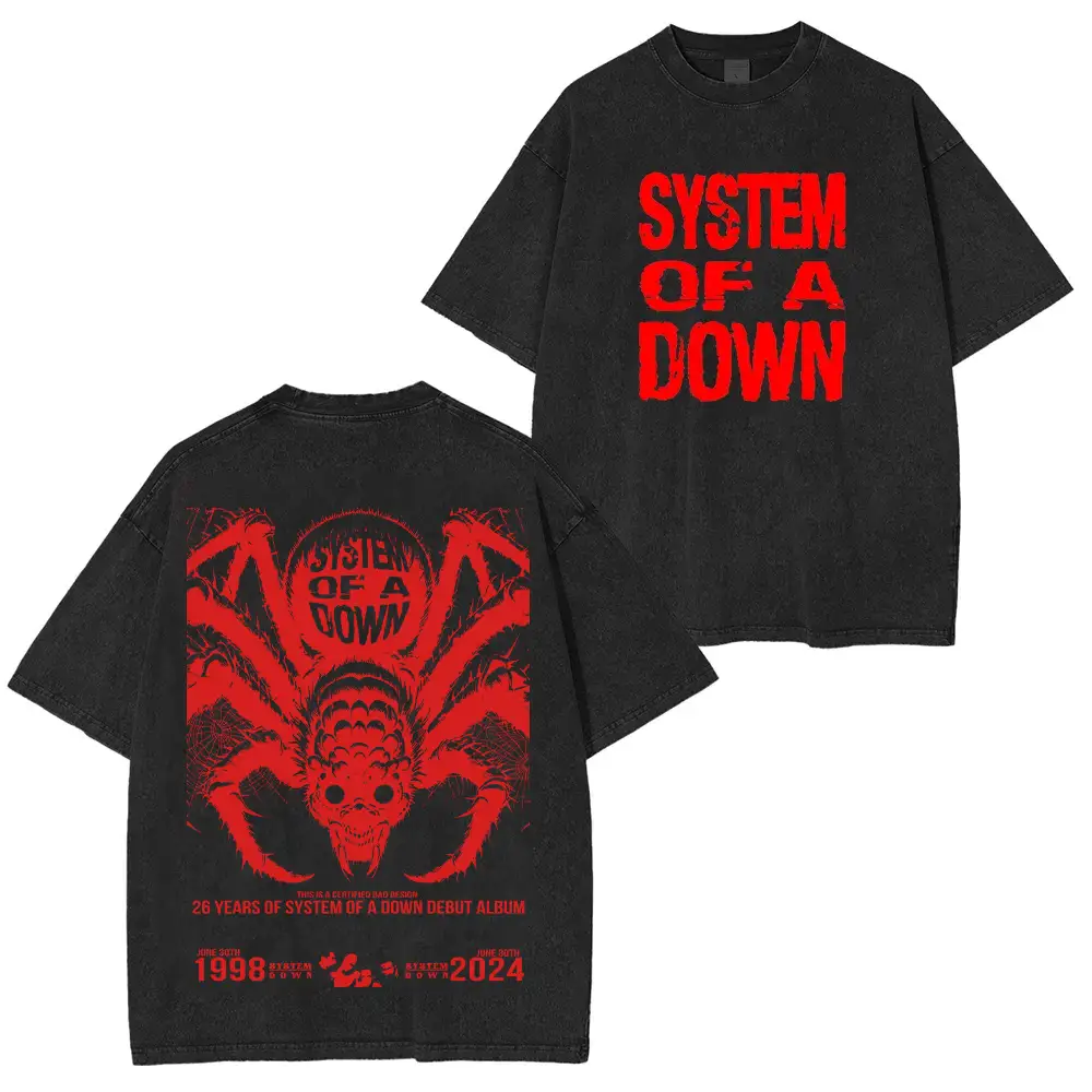 System Of A Down Washed Unisex T-Shirt