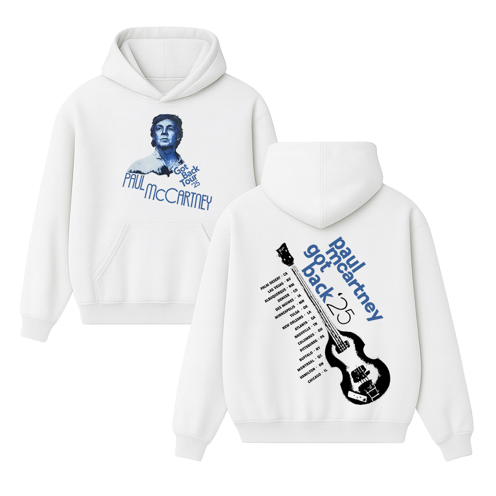 Paul McCartney Unisex Cotton Hoodie