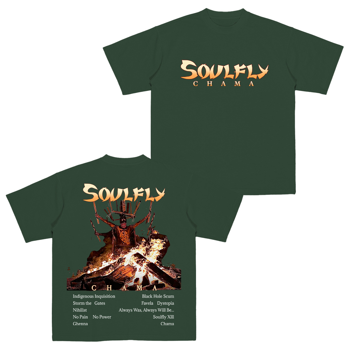 Soulfly Band Cotton Unisex T-shirt