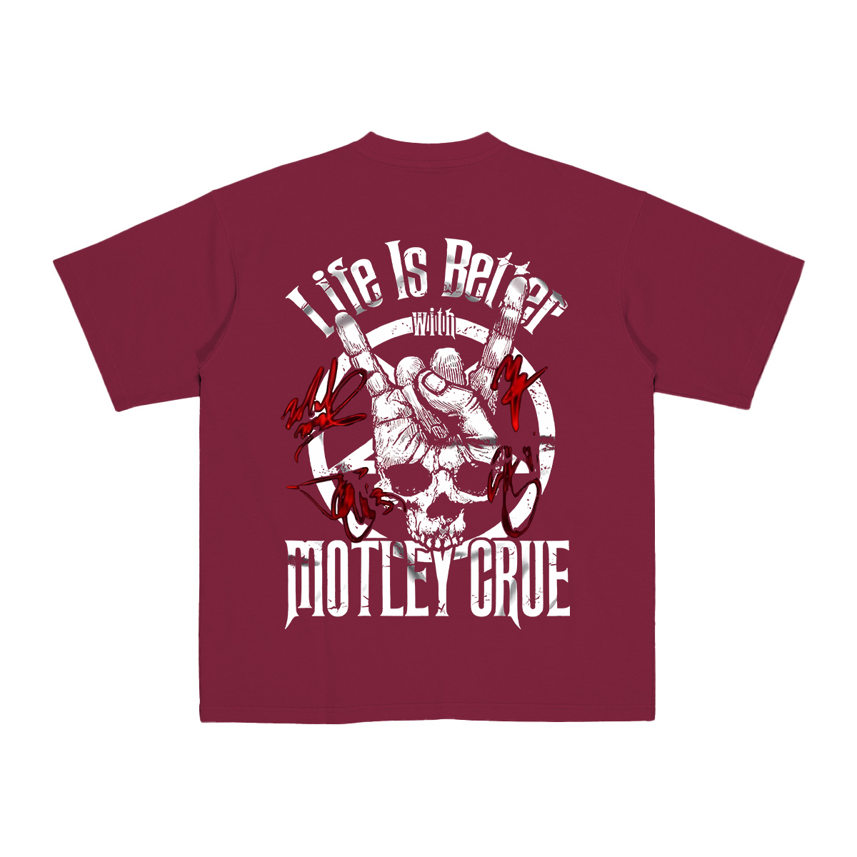 Motley Crue Cotton Unisex T-shirt